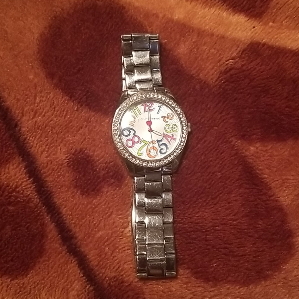 Well loved Betsey Johnson watch